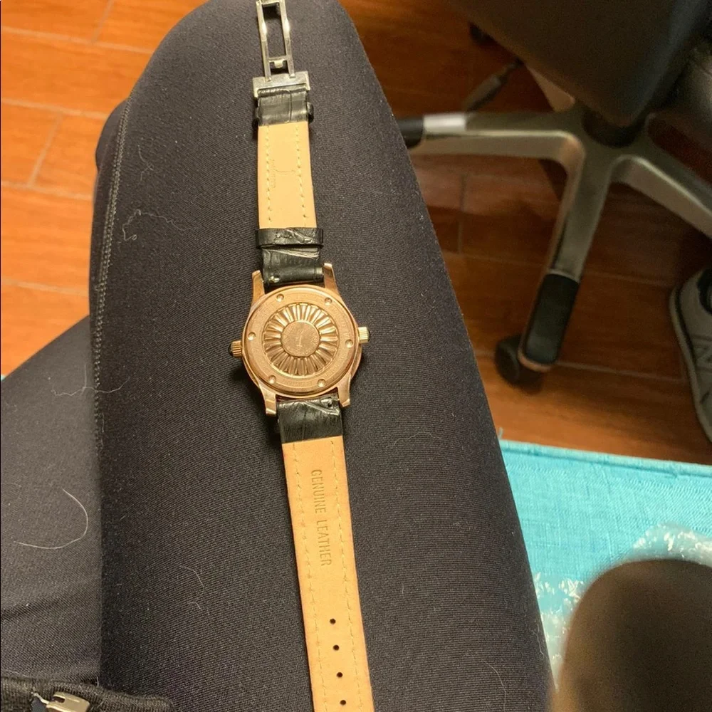 Johnny Dang signature‎ dial brown toned watch